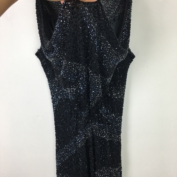 SCALA sexy beaded silk gown main image 0